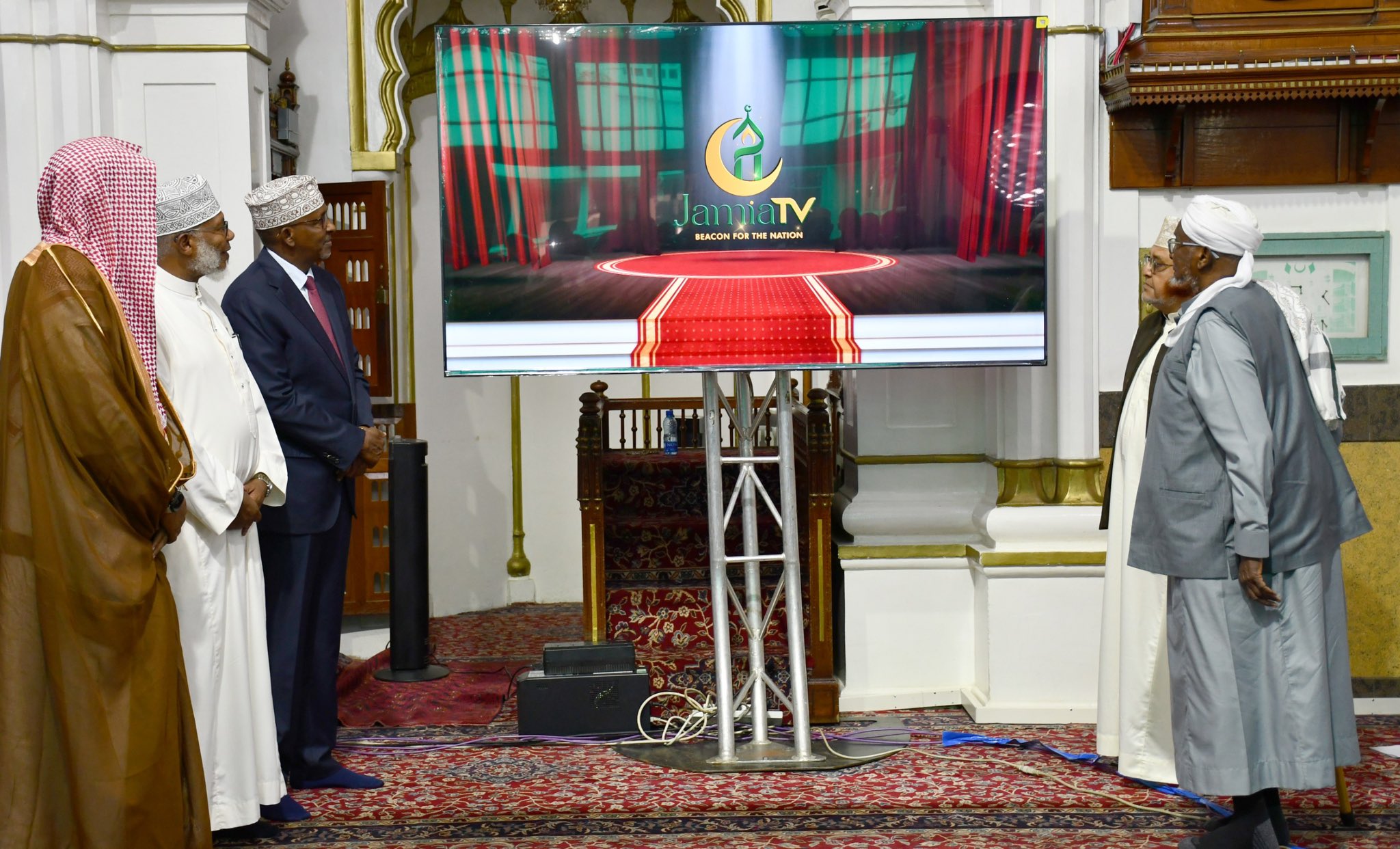 Jamia TV Unveiled as Part of Jamia Mosque’s 100-Year events